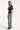 Motel Low Rise Parallel Jean Vintage Bleach Blue Denim