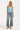 Motel Low Rise Parallel Jean Vintage Bleach Blue Denim