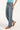 Motel Low Rise Parallel Jean Vintage Bleach Blue Denim