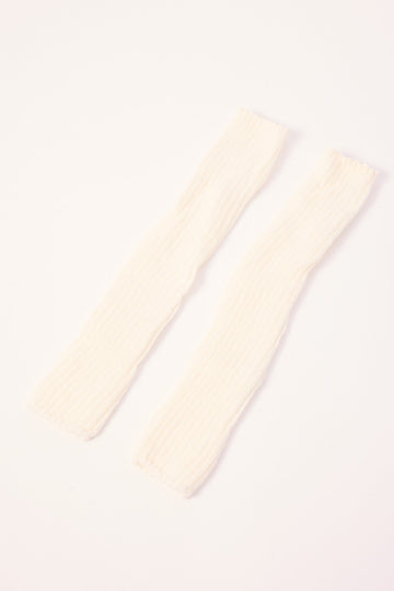 Token Turnout Leg Warmers White