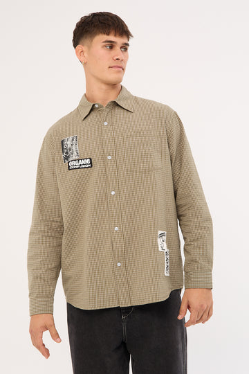 Worship Total Confusion Long Sleeve Shirt Green