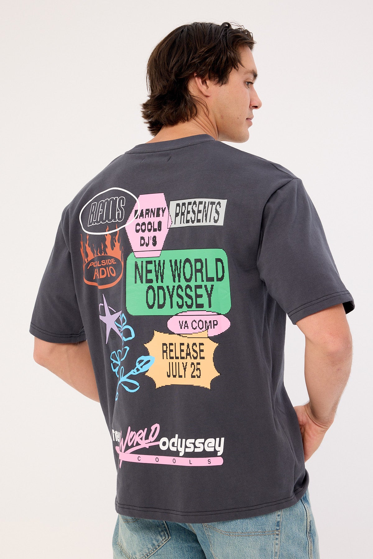 Barney Cools NWO Tee Washed Black