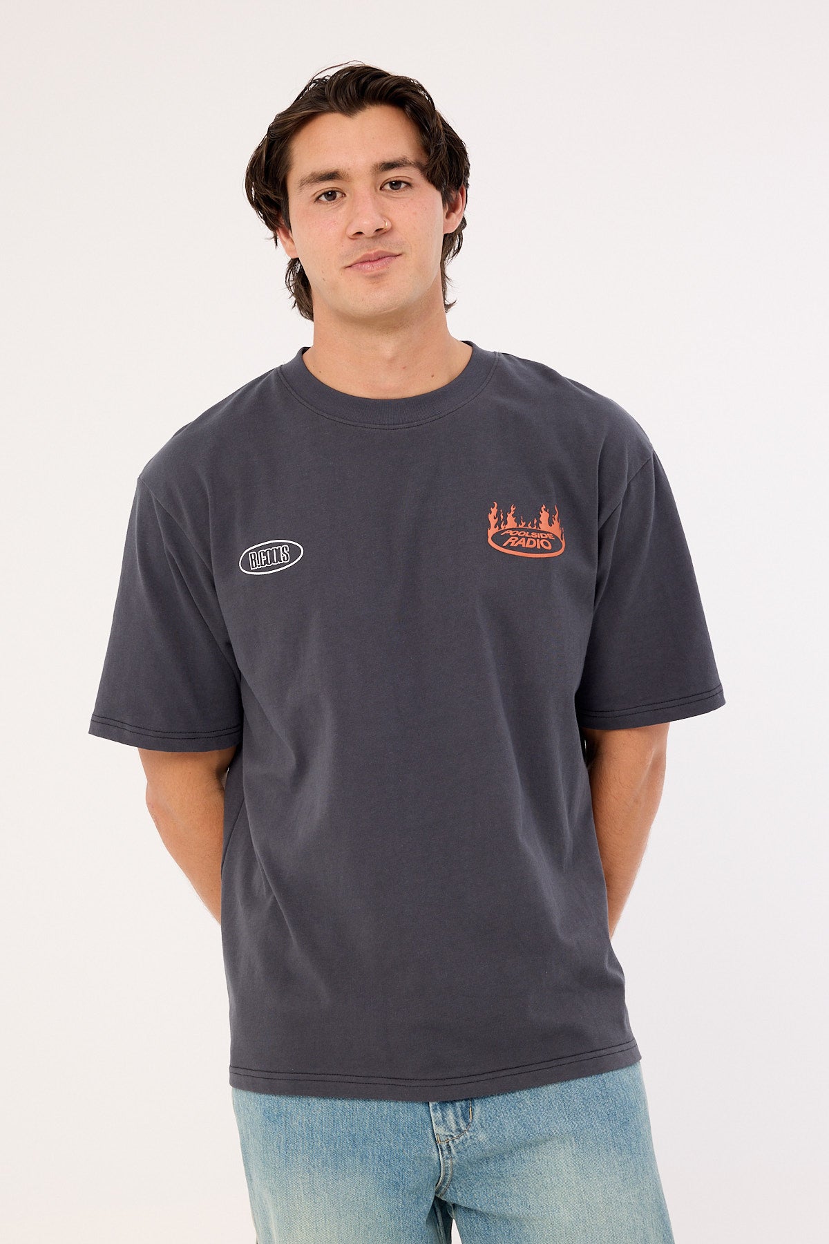 Barney Cools NWO Tee Washed Black