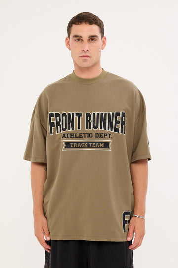 Front Runner Athletic Department Tee Military