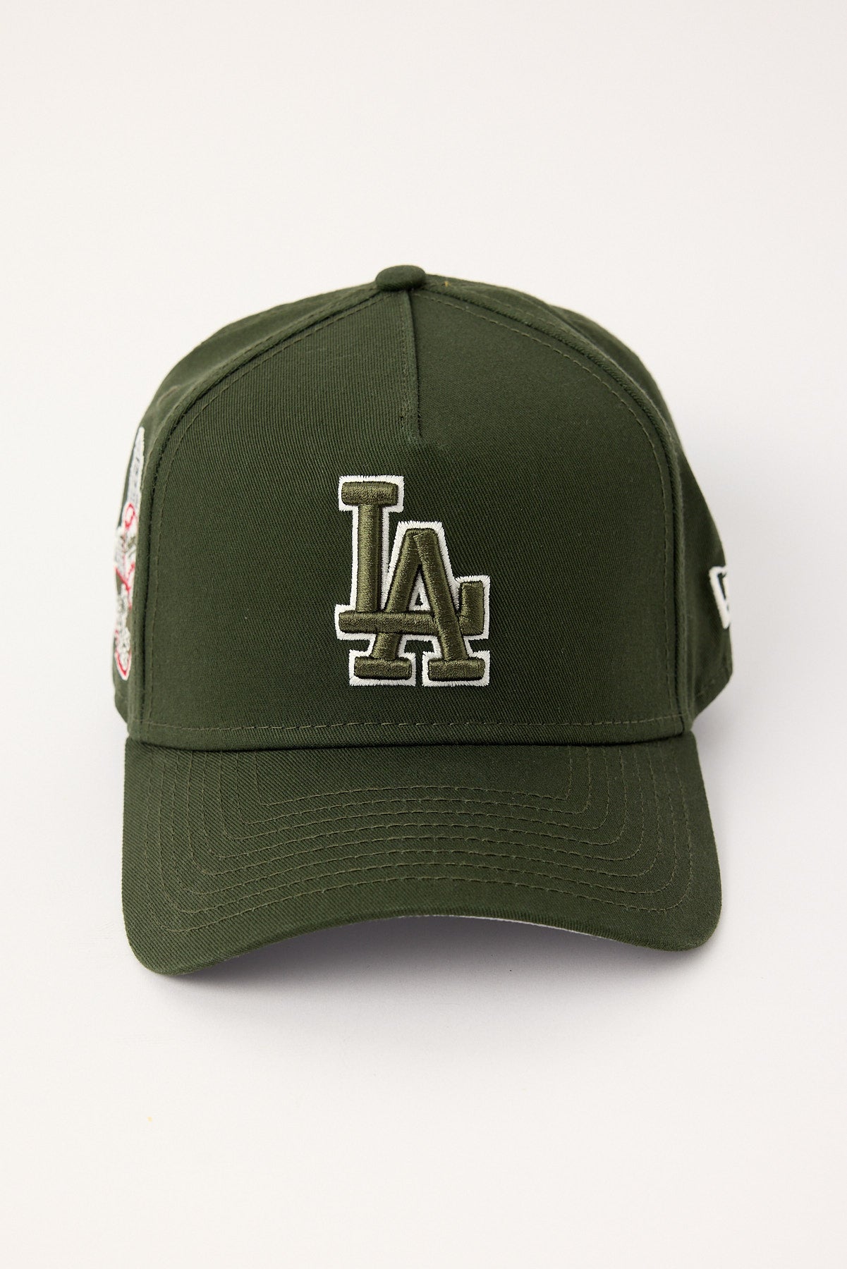 New Era 9Forty A-Frame Cooperstown World Series Los Angeles Dod Dark Seaweed/Grey UV