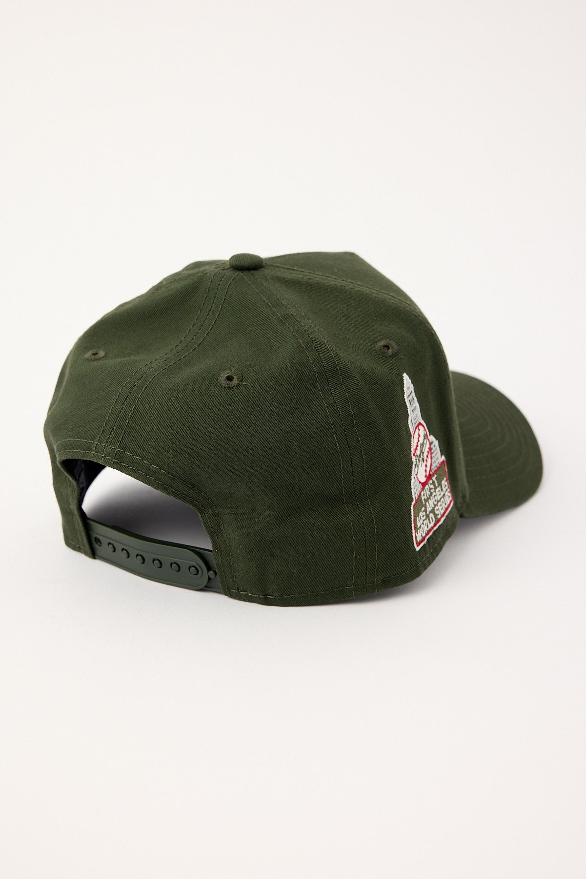 New Era 9Forty A-Frame Cooperstown World Series Los Angeles Dod Dark Seaweed/Grey UV