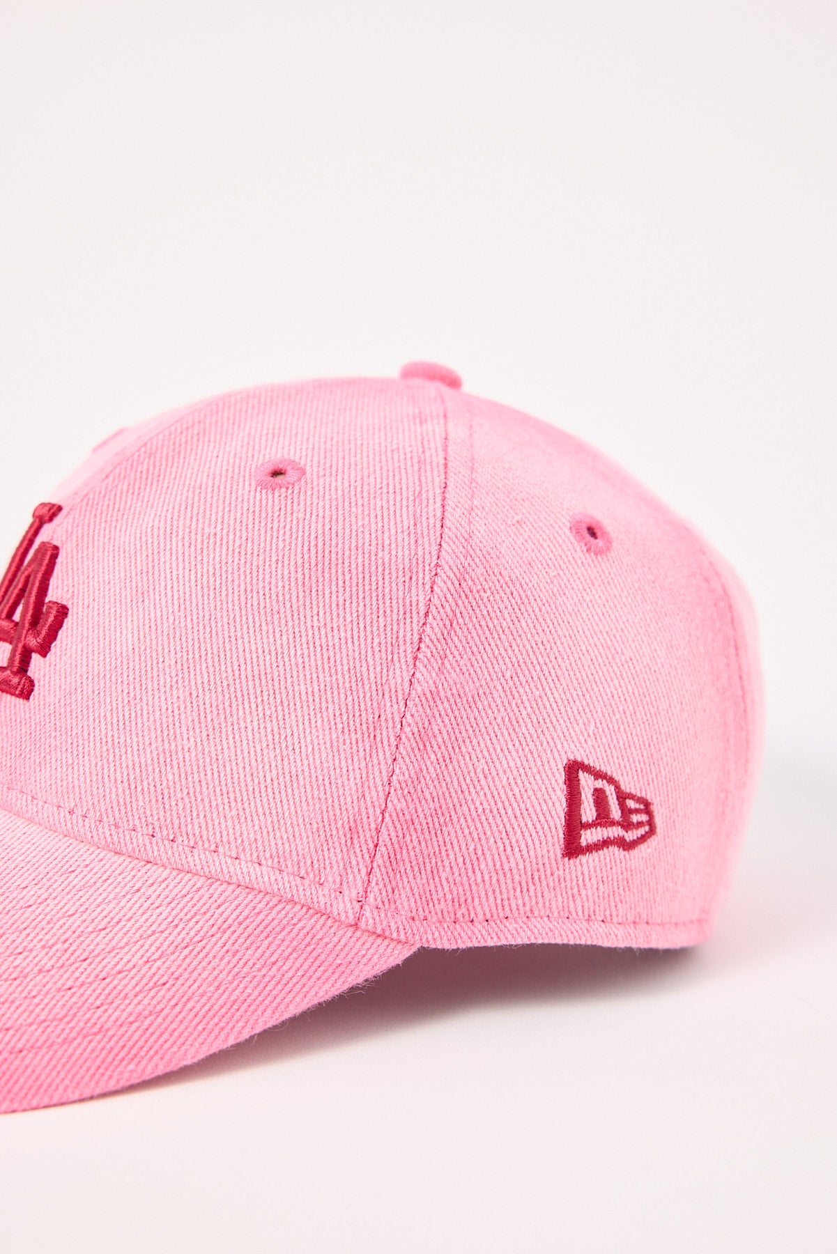 New Era 9Twenty Pink Denim Los Angeles Dodgers Cap Pink/Pink UV