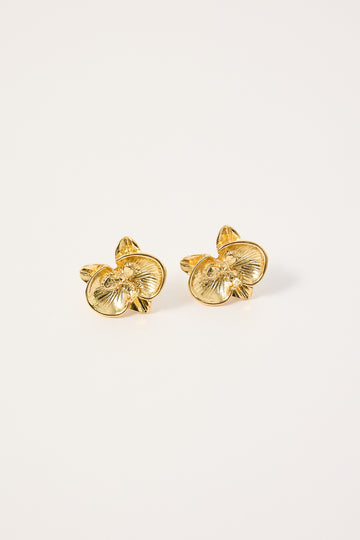 Token Belle Orchid Earring Gold