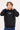 Common Need Compose Boxy Hoodie Black