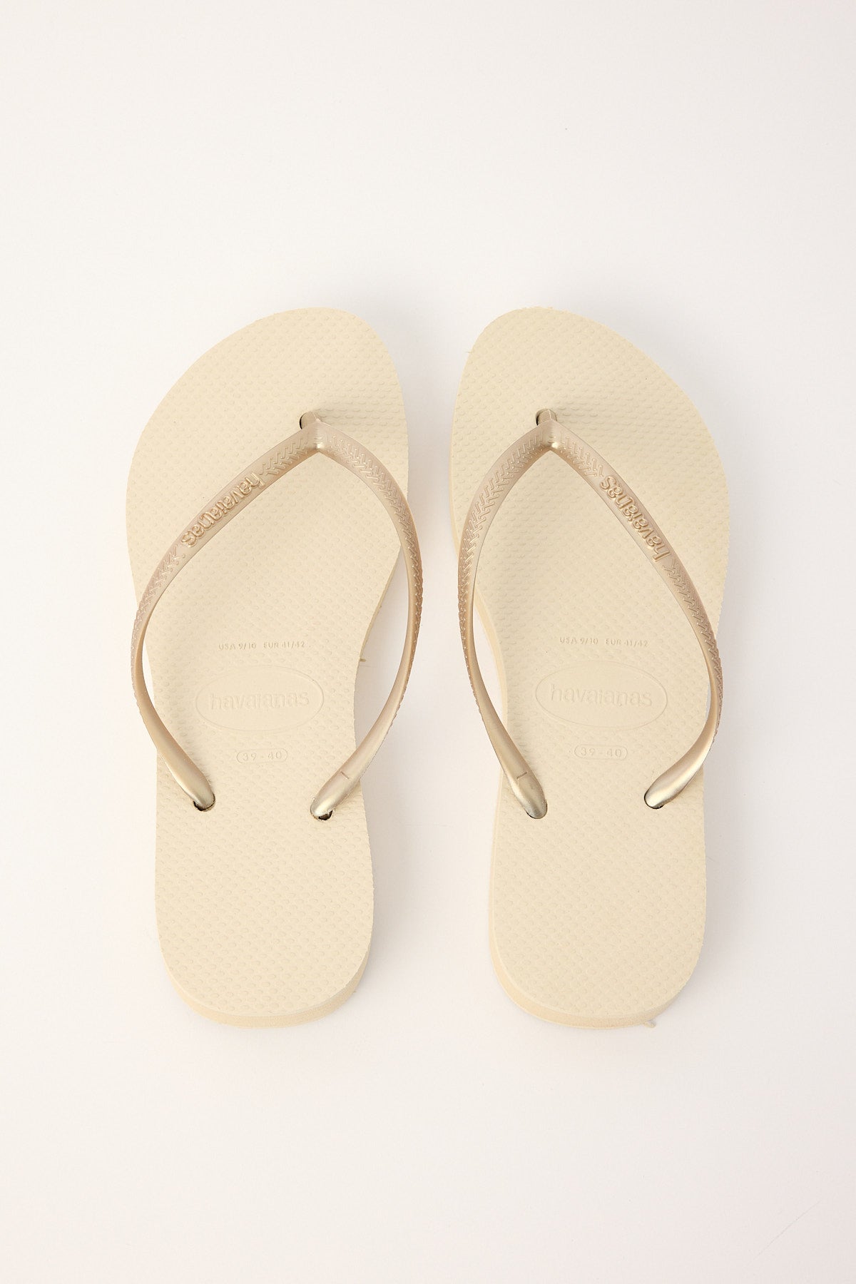 Havaianas Slim Flatform Thong Beige