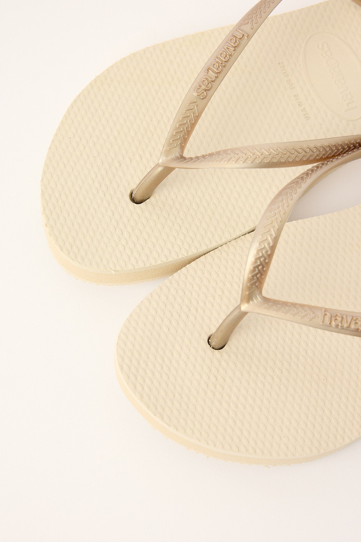 Havaianas Slim Flatform Thong Beige