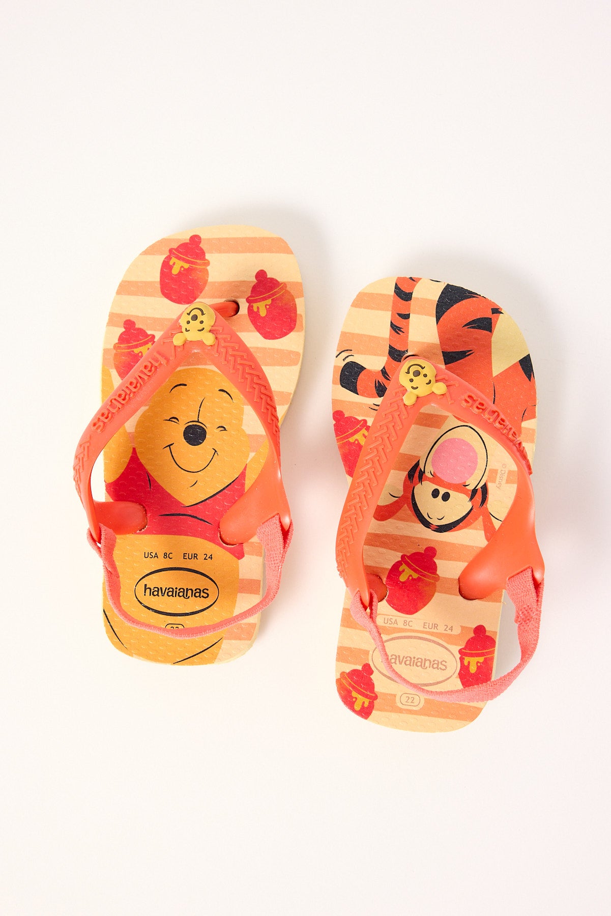 Havaianas Baby Disney Classics Winnie &amp; Puff Buttercream Orange