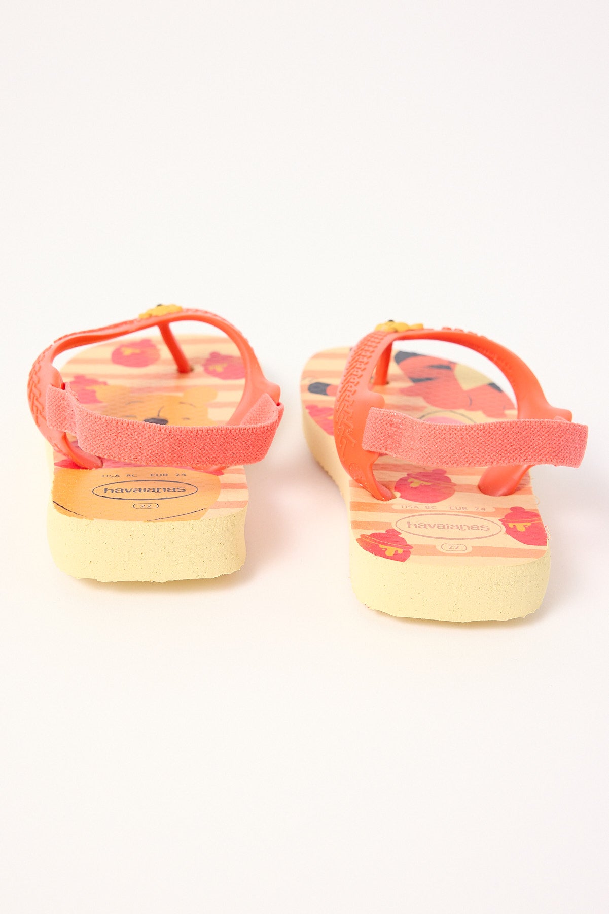 Havaianas Baby Disney Classics Winnie &amp; Puff Buttercream Orange