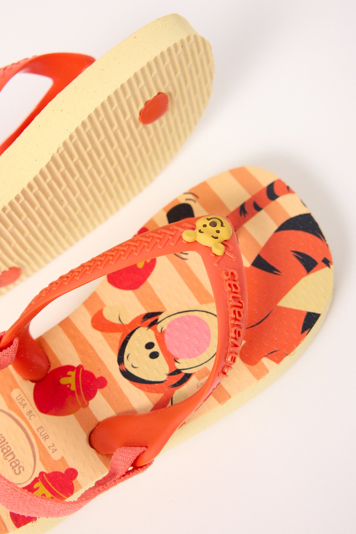Havaianas Baby Disney Classics Winnie &amp; Puff Buttercream Orange