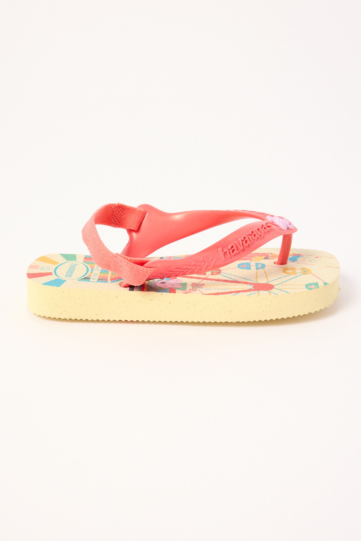 Havaianas Baby Peppa Pig Circus Buttercream Coral