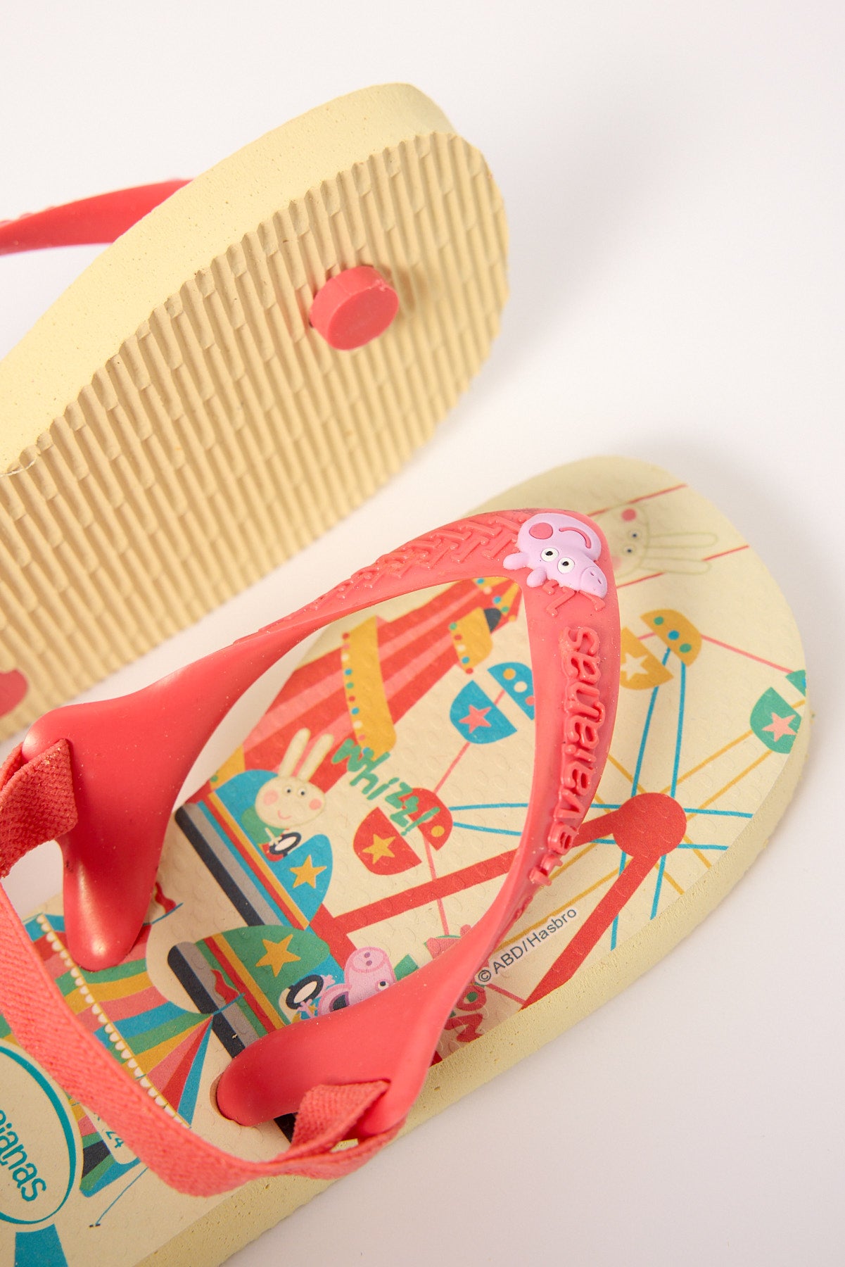Havaianas Baby Peppa Pig Circus Buttercream Coral