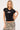 Neovision Glint V Neck Baby Tee Black