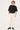 Common Need Blanco Pleated Baggy Jean Ecru