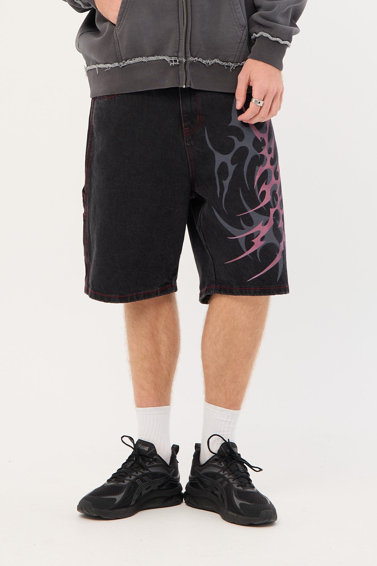 Neovision Chasm Carpenter Denim Jort Black