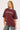 Rusty Timmy Target Oversize Tee Cranberry