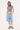 Von Dutch OS Back Denim Shorts Mid Blue Denim