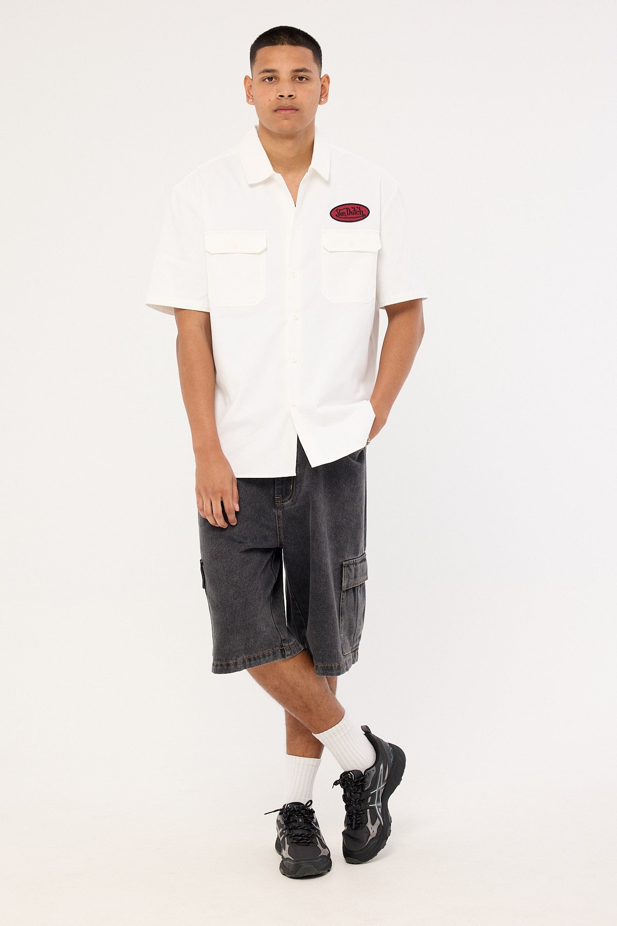 Von Dutch Oval Shirt White