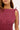 Luck & Trouble Andie Ruched Tie Top Burgundy Check