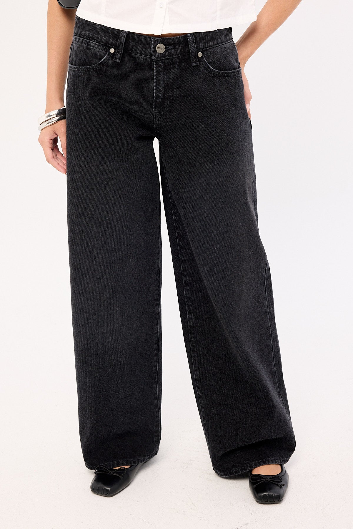 Wrangler Low Farrah Jean Black Wonder