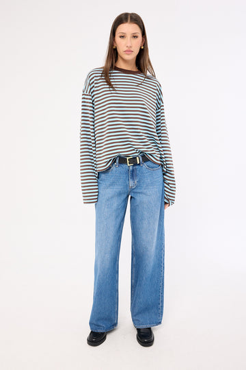 Lee Low Slouch Jean Seratonin Blue