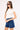 Lee High Relaxed Denim Short Blue Poles