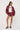 Lioness Leo Shorts Burgundy