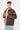 Common Need Pilot Recycled PU Leather Jacket Washed Brown