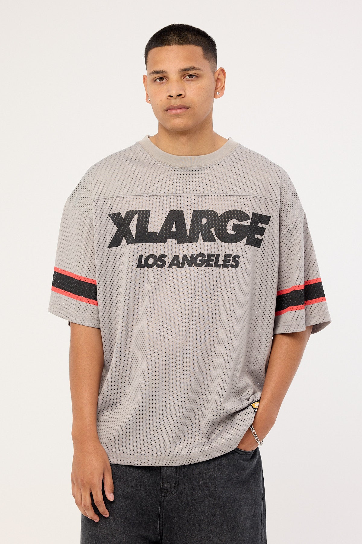 Xlarge Peace Game Jersey Tee Smoke