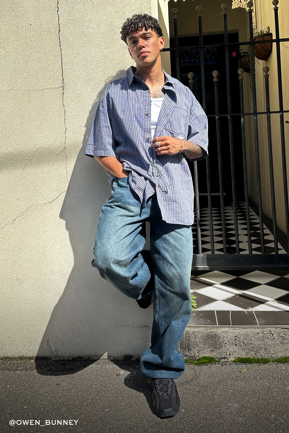 Rusty Resno Recon Shirt Navy Blue