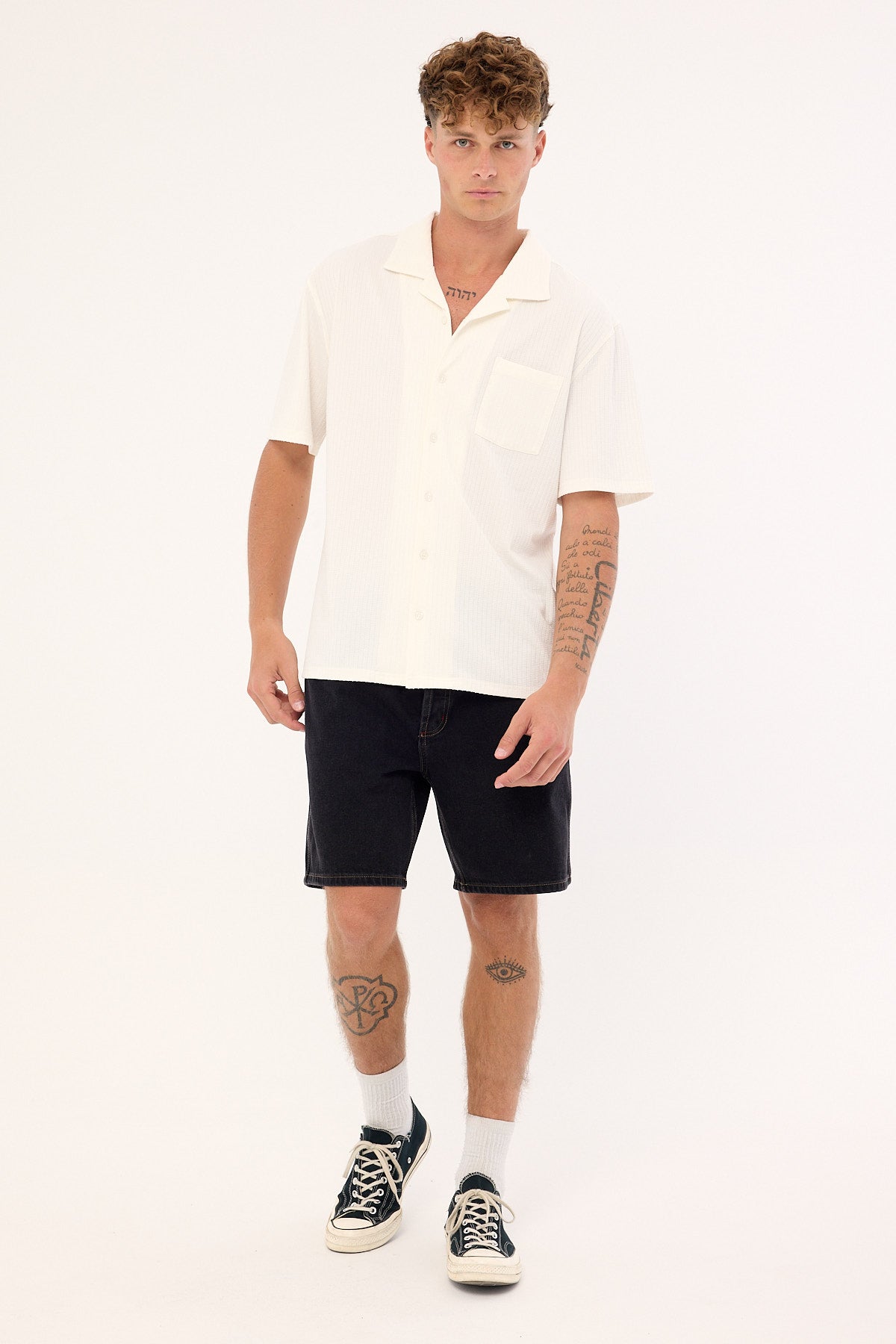 Rolla's Ezy Short Bevel Washed Black