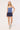 Rusty Lombardi Nylon Mini Skirt Navy