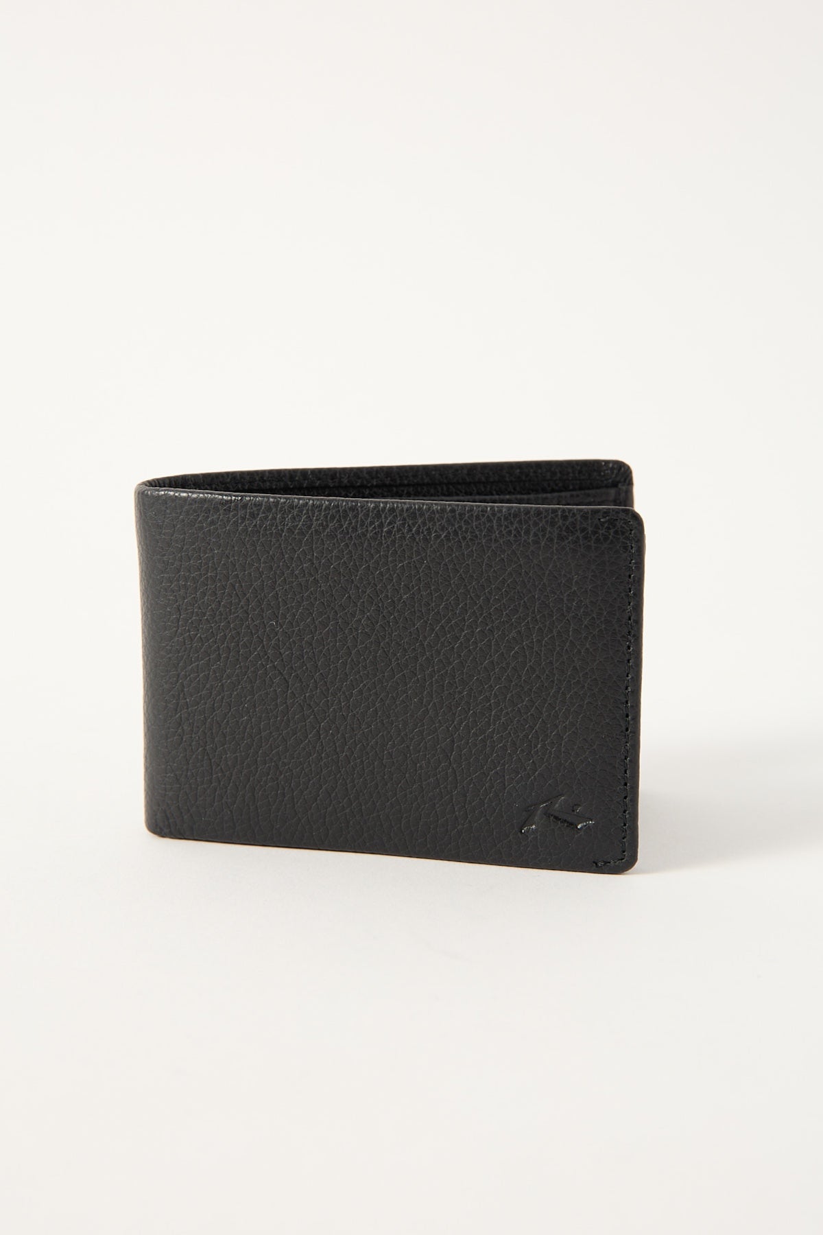 Rusty Busted Leather Wallet Black – Universal Store