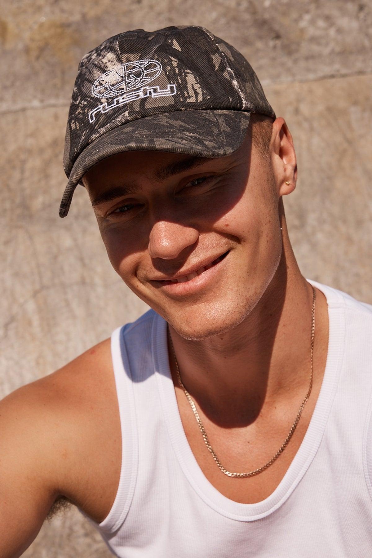 Rusty Rambo Camo Dad Cap Grey Camo