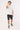 Thrills Bones Denim Short Ash Black