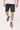Thrills Bones Denim Short Ash Black