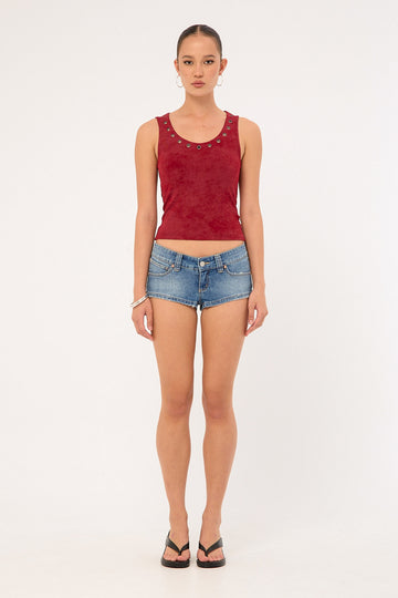 Abrand 00 Denim Mini Short Shannon