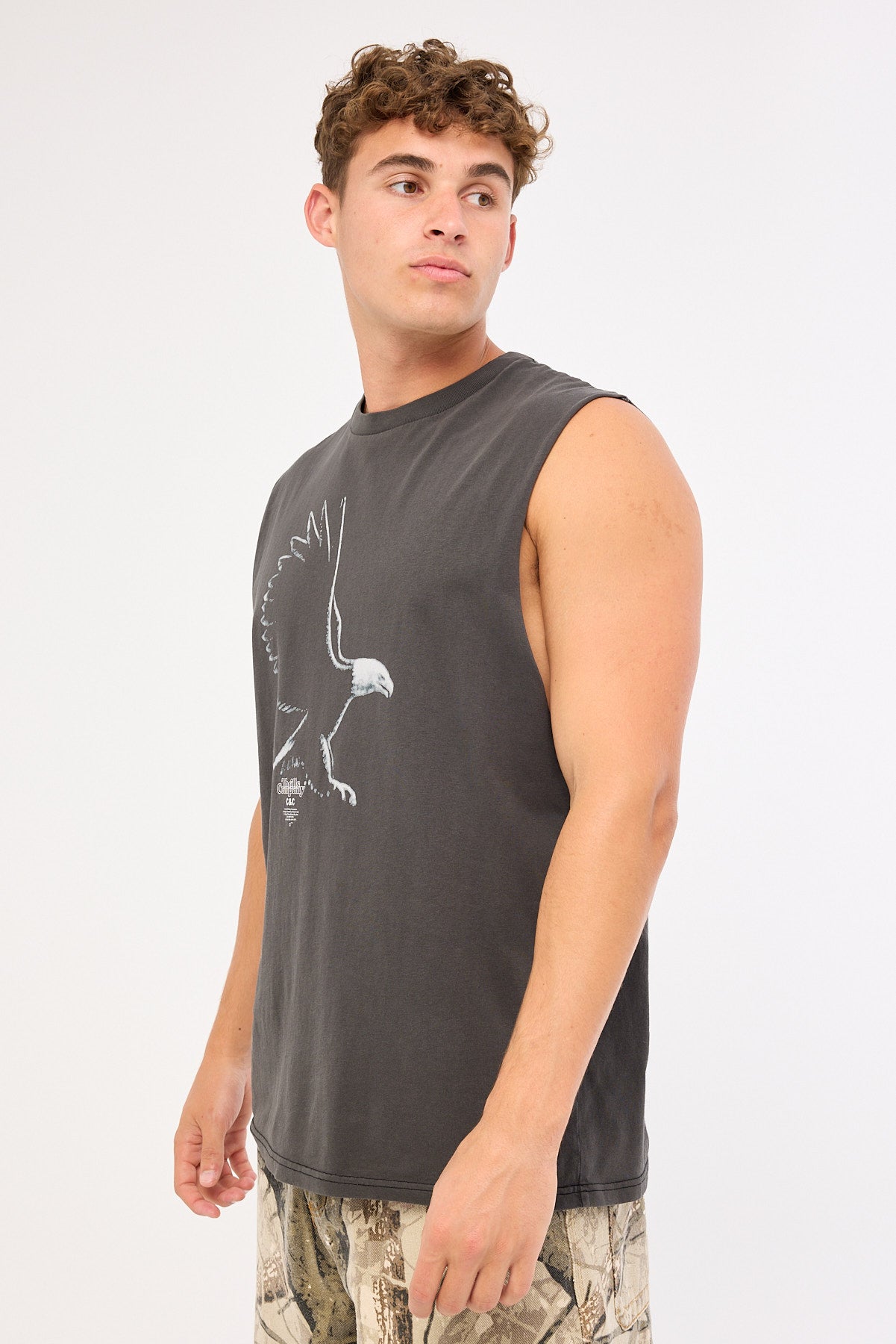 Thrills Speed Metal Merch Fit Muscle Tee Merch Black