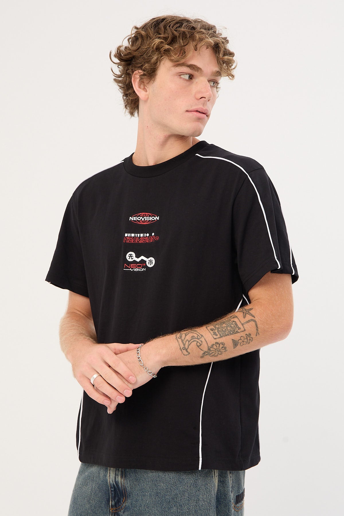 Neovision Hiatus Slim Tee Black