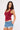 Rusty Pheonix Low Rise Denim Mini Short Middy Blue