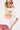 Luck & Trouble Guava Oversized T-Shirt White