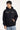 Common Need Fuji Boxy Hoodie Black