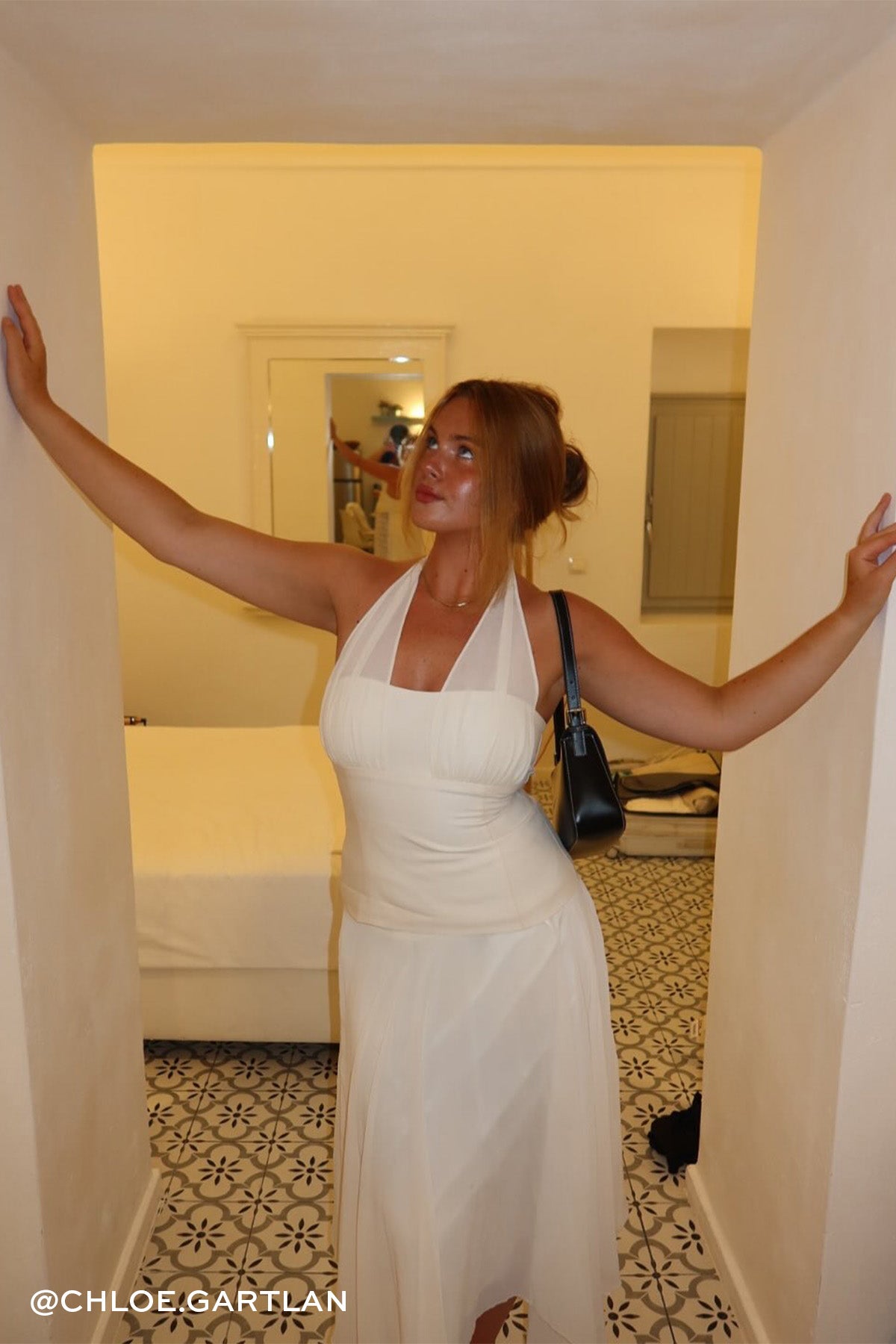 Perfect Stranger Lula Halter Top Cream