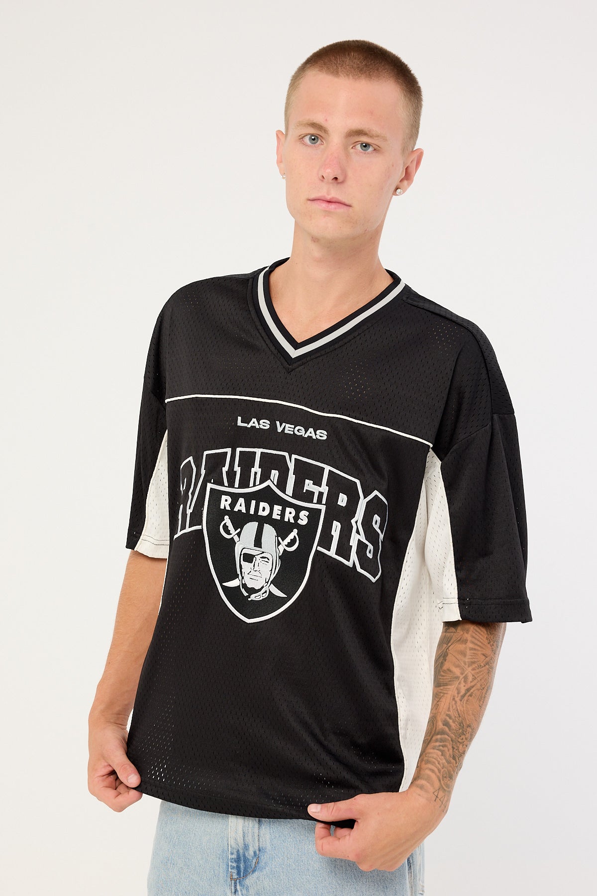 Nena & Pasadena LV-Raiders Field Jersey Jet Black