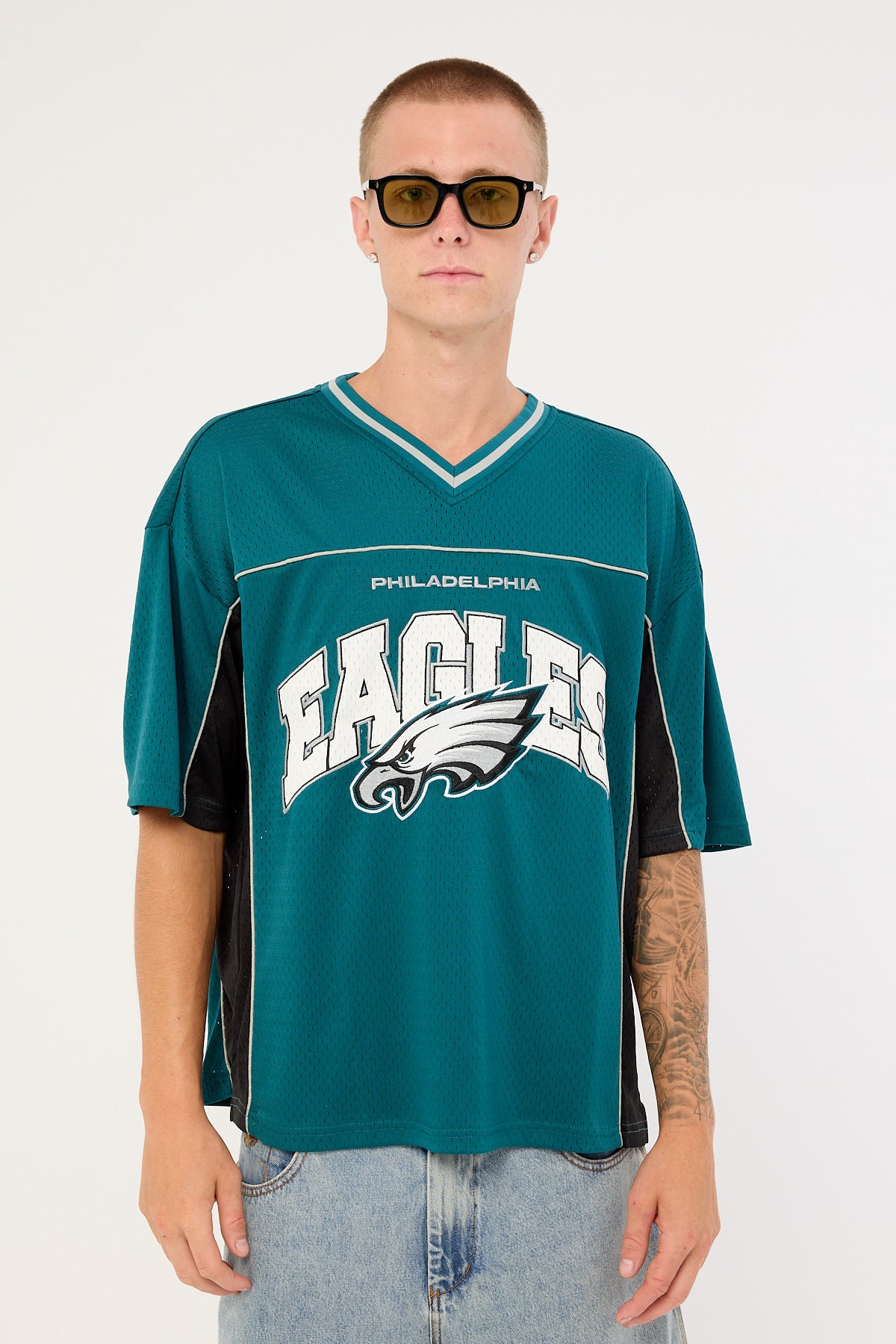 Nena & Pasadena P-Eagles Field Jersey Midnight Green