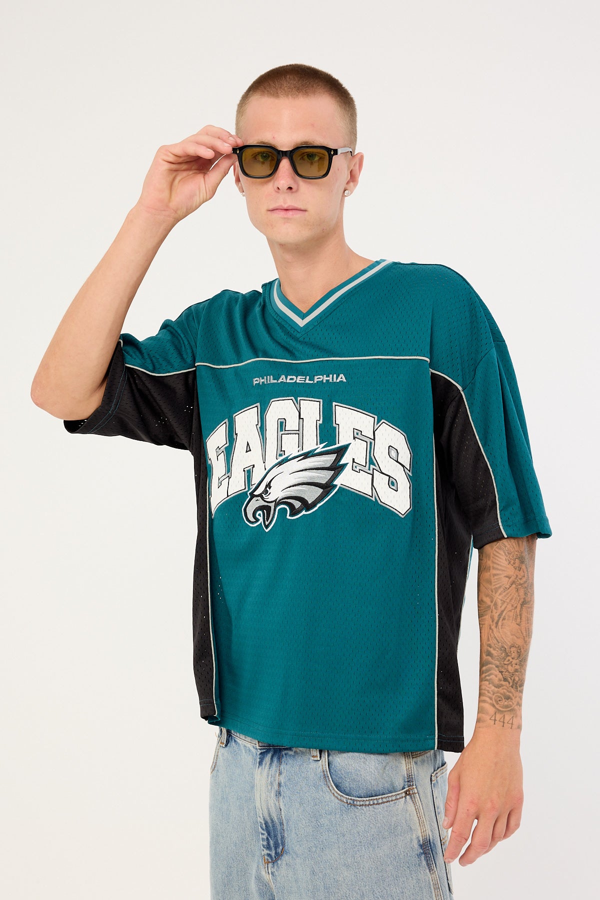 Nena & Pasadena P-Eagles Field Jersey Midnight Green